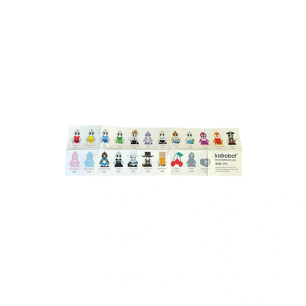 Kidrobot Supermini Keychain Series 3 2007 